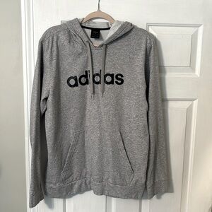 Heather Grey Adidas Hoodie